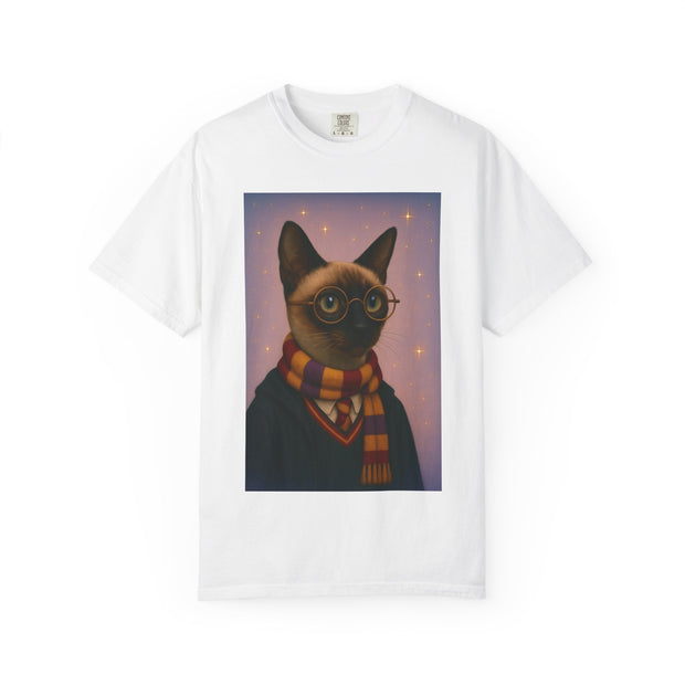 Pawgwarts Siamese Cat Unisex T-Shirt