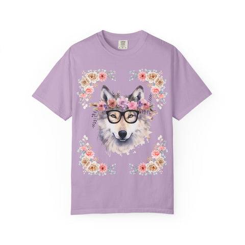 Geeky Goddess Wolf Unisex T-Shirt