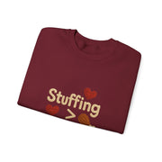 Stuffing Over Feelings Crewneck Sweatshirt | Funny Funny Thanksgiving Sweatshirt | Unisex Cozy Apparel | Holiday Gift for Foodies, [...]