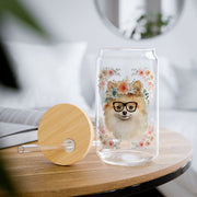 Geeky Goddess Pomeranian Sipper Glass
