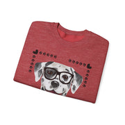 Geeky Good Dalmatian Unisex Crewneck Sweatshirt