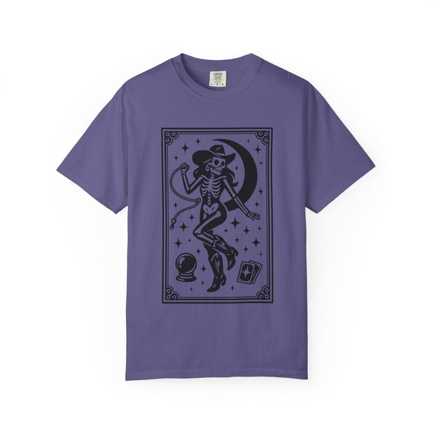 Cowgirl Skeleton Tarot Card Unisex T-Shirt