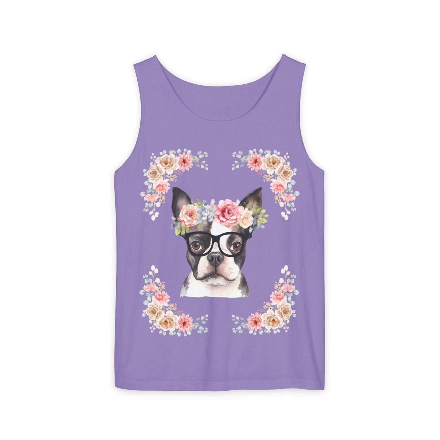 Geeky Goddess French Bullldog Unisex Tank Top