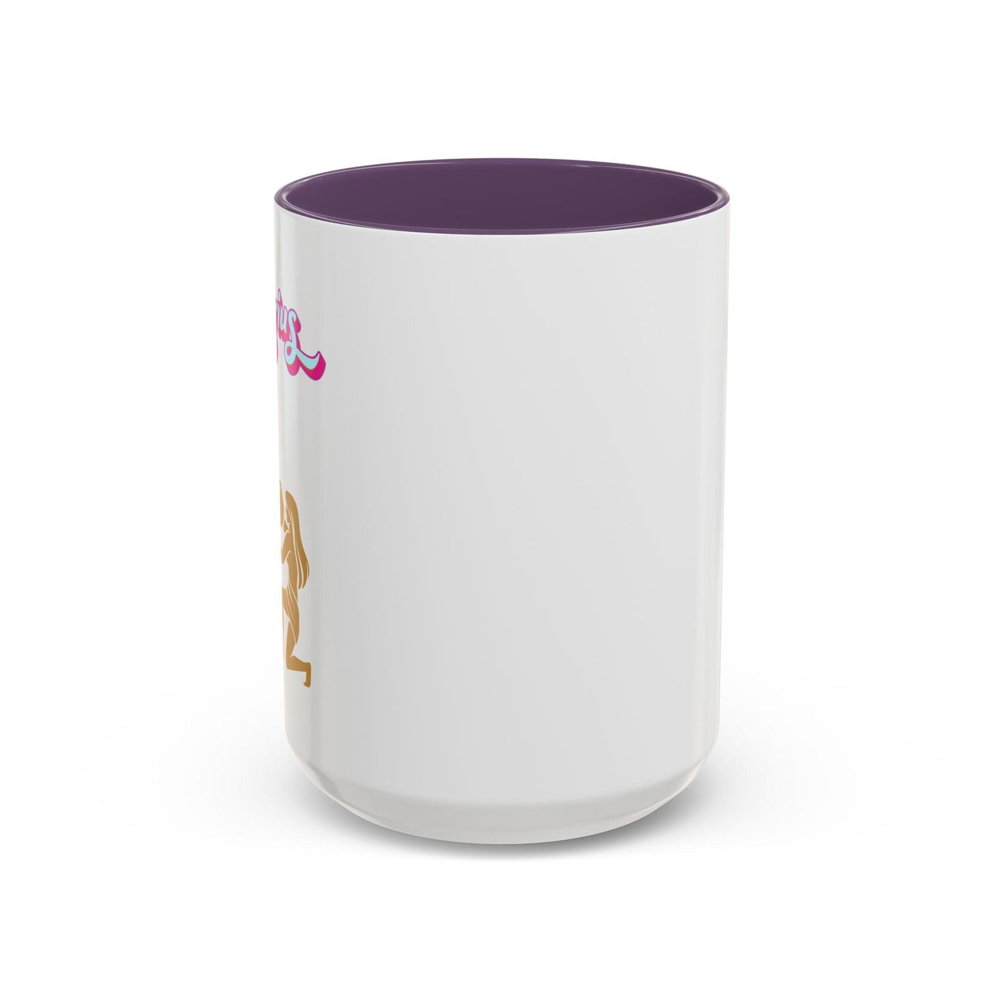 'Aquarius' Zodiac Accent Coffee Mug