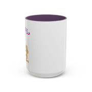 'Aquarius' Zodiac Accent Coffee Mug