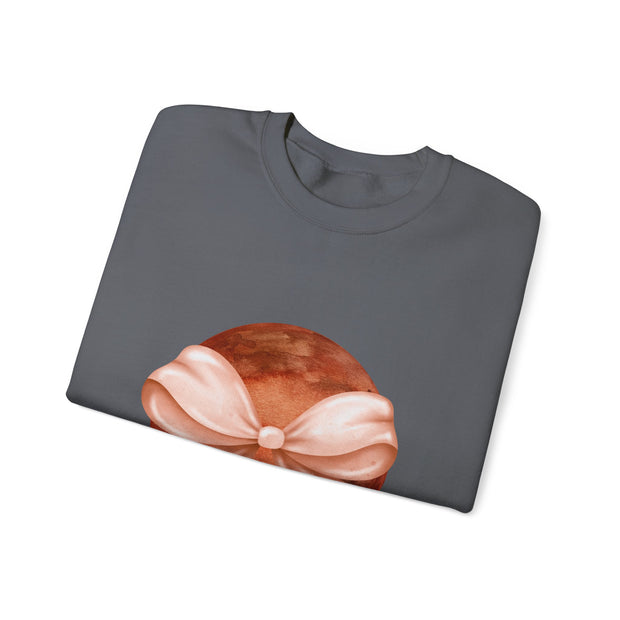 Mars Wrapped In A Bow Unisex Crewneck Sweatshirt