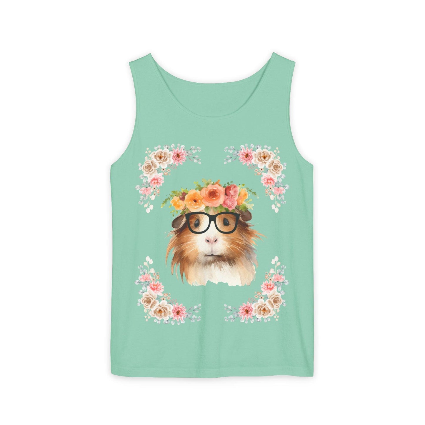 Geeky Goddess Guinea Pig Unisex Tank Top