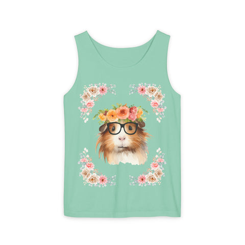 Geeky Goddess Guinea Pig Unisex Tank Top