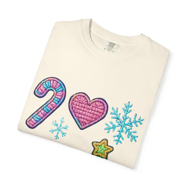 Festive Gamer T-Shirt, Christmas Tee, Gamer Shirt, Holiday Apparel, Unisex Christmas Gift, Cute Gaming T-Shirt