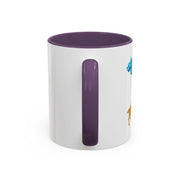 'Aries' Zodiac Accent Coffee Mug