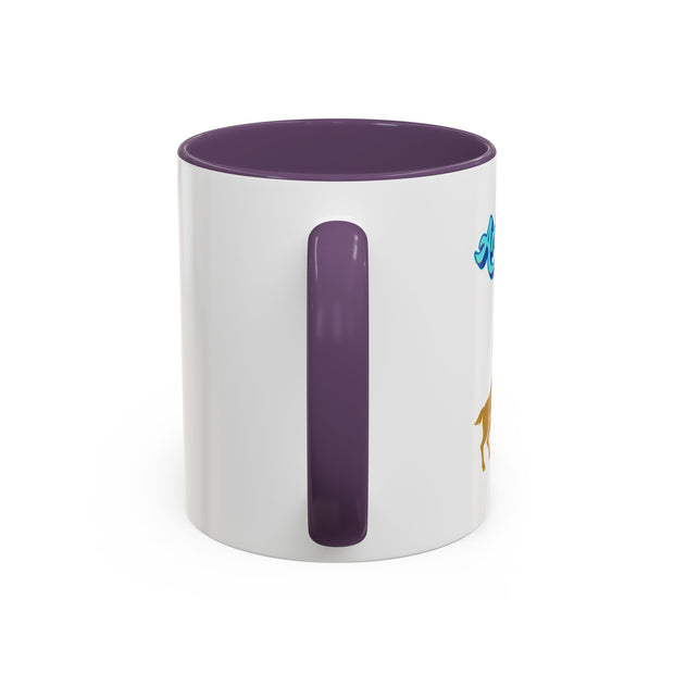 'Aries' Zodiac Accent Coffee Mug
