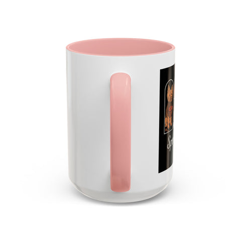 Spooky Season Yorkie Accent Coffee Mug