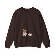'Espawresso Yourself' French Bulldog Unisex Crewneck Sweatshirt