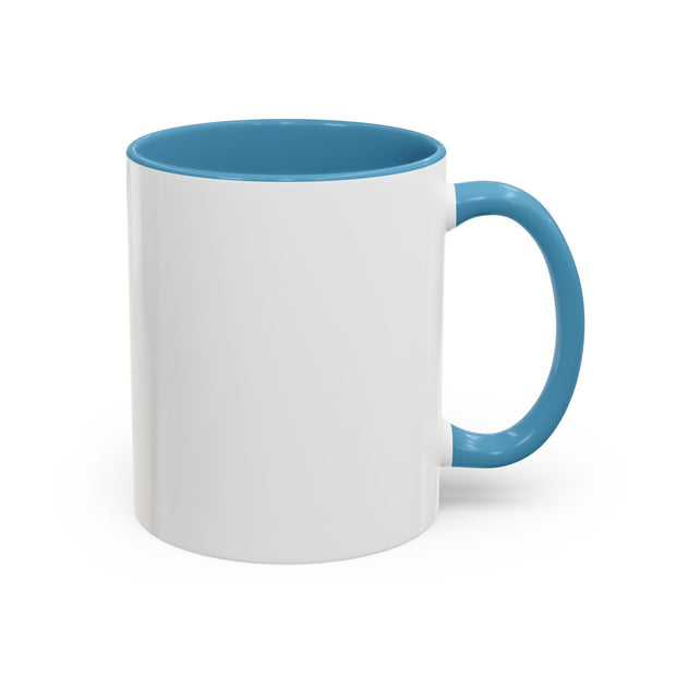 'Achievement Unlocked: Survived A Haunted House' Accent Coffee Mug