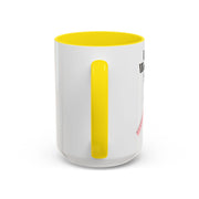 'I Am A Woman In STEM' Accent Coffee Mug