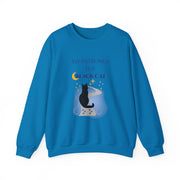 'My Patronus Is A Black Cat' Unisex Crewneck Sweatshirt