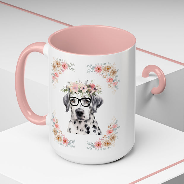 Geeky Goddess Dalmatian Accent Coffee Mug