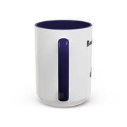 'Books, Coffee, Repeat' Accent Coffee Mug