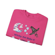 'Witchy, But Make It Cute' Unisex Crewneck Sweatshirt