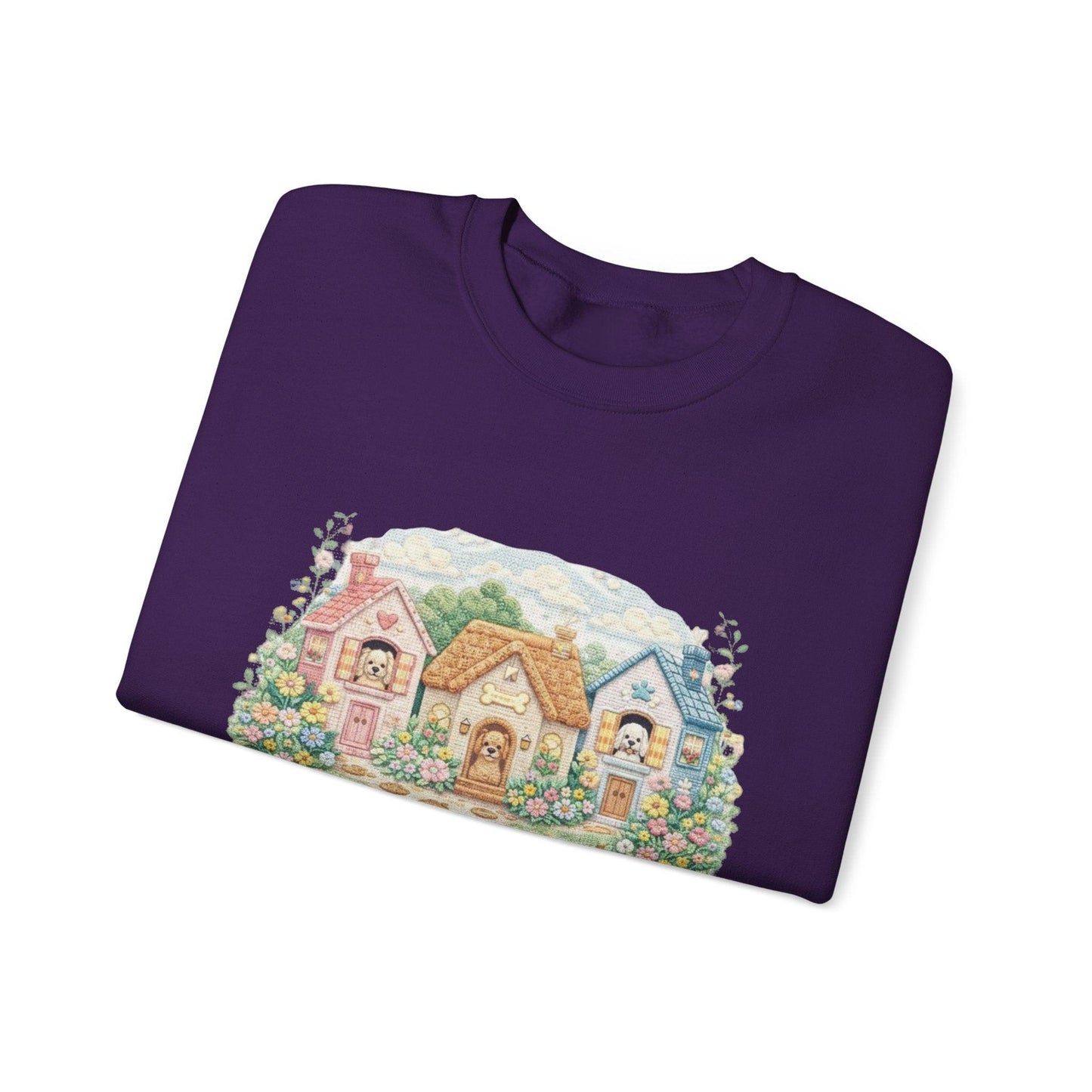 Cottagecore Sweatshirt, Floral Garden Cottage Crewneck, Cozy Vintage Pastel House Shirt