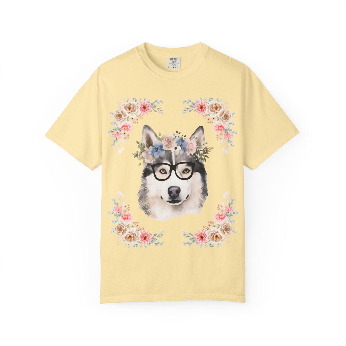 Geeky Goddess Siberian Husky Unisex T-Shirt