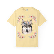 Geeky Goddess Siberian Husky Unisex T-Shirt