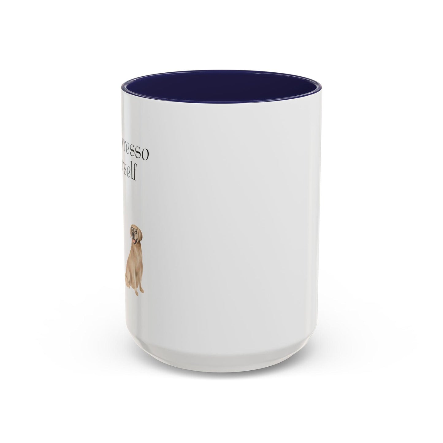 'Espawresso Yourself' Golden Retriever Accent Coffee Mug