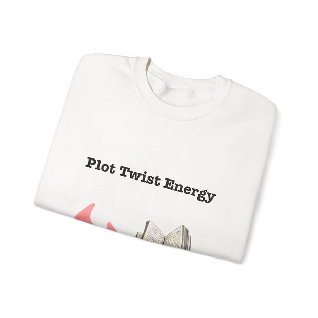 'Plot Twist Energy' Unisex Crewneck Sweatshirt