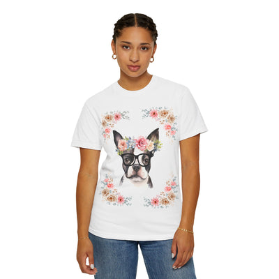 Geeky Goddess French Bulldog Unisex T-Shirt