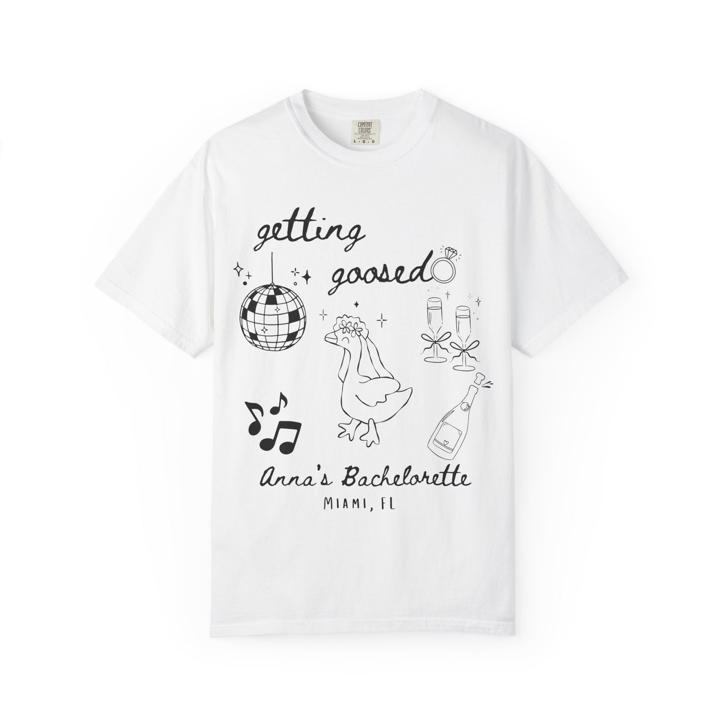 Getting Goosed Bachelorette Shirt Goose Bachelorette Shirt Goose Themed Bach Party Shirts Goose Lovers Wedding Shirts