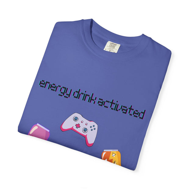 'Energy Drink Activated' Gamer Unisex T-Shirt