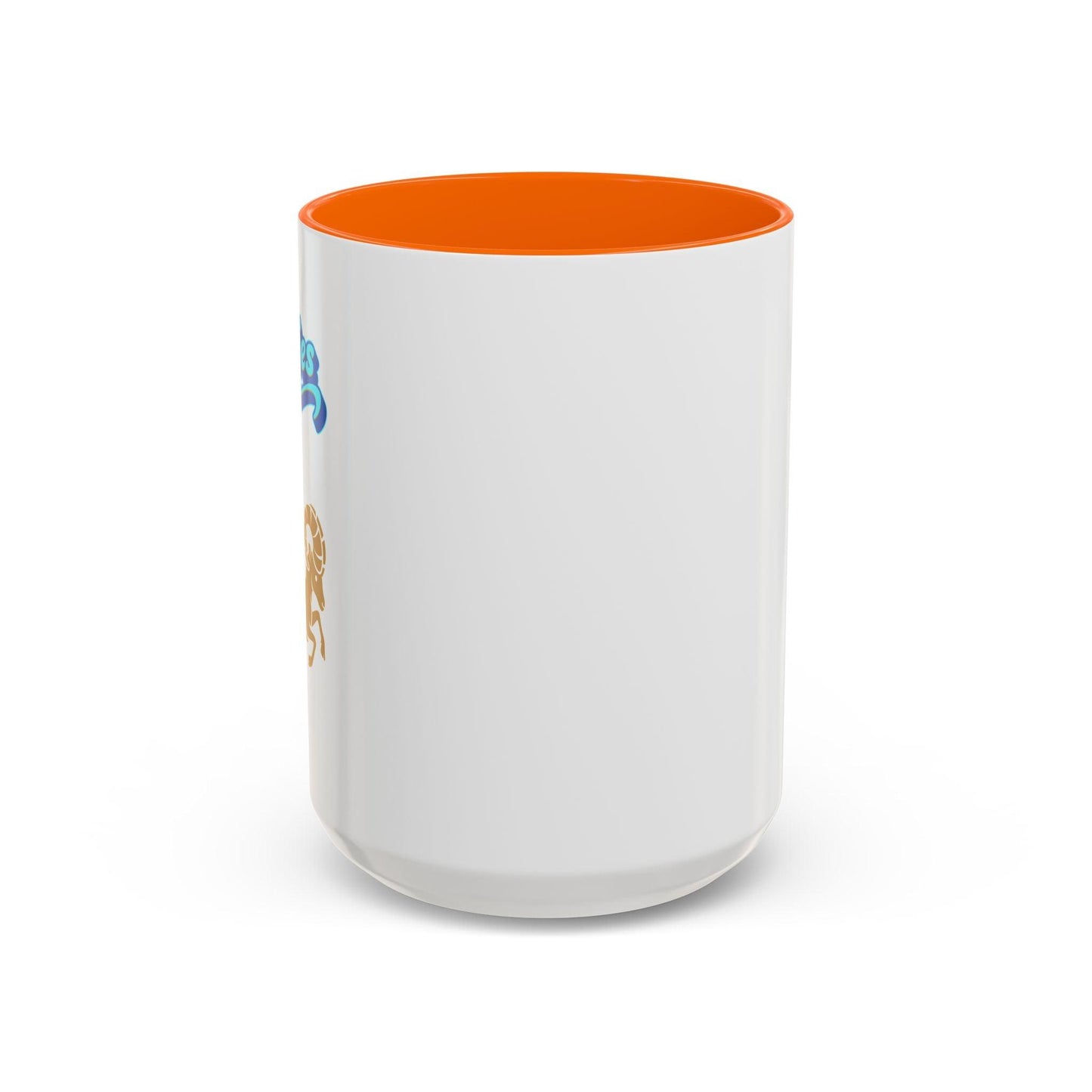 'Aries' Zodiac Accent Coffee Mug
