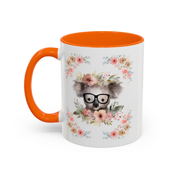 Geeky Goddess Koala Accent Coffee Mug