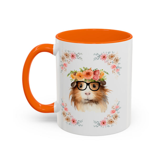 Geeky Goddess Guinea Pig Accent Coffee Mug