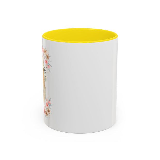 Geeky Goddess Pomeranian Accent Coffee Mug