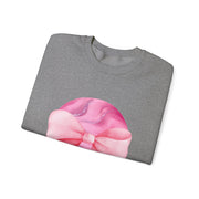 Pink Planet Wrapped In A Bow Unisex Crewneck Sweatshirt