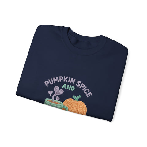 Cozy Pumpkin Spice Sweatshirt | Autumn Vibes, Fall Apparel, Thanksgiving Gift, Unisex Crewneck, Relaxed Style