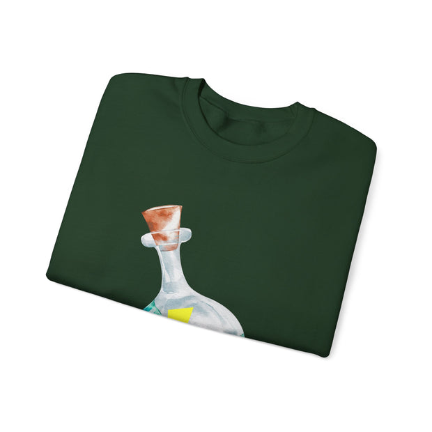 Magical Energy Blue Potion Unisex Crewneck Sweatshirt