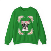 Geeky Goddess French Bulldog Unisex Crewneck Sweatshirt