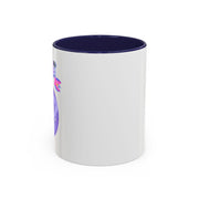 Astronaut Taking Off In Space Accent Coffee Mug