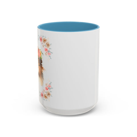 Geeky Goddess Guinea Pig Accent Coffee Mug