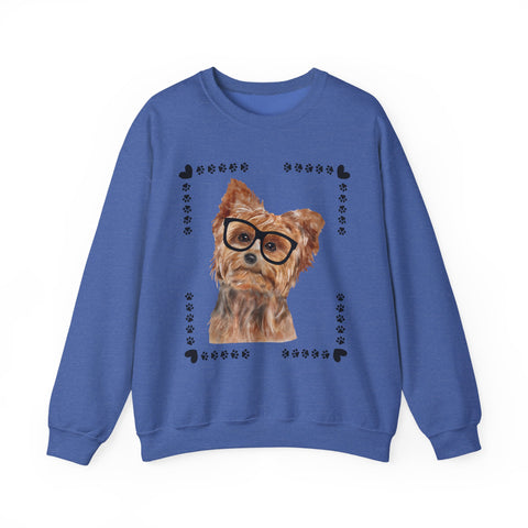 Geeky Good Yorkie Crewneck Sweatshirt