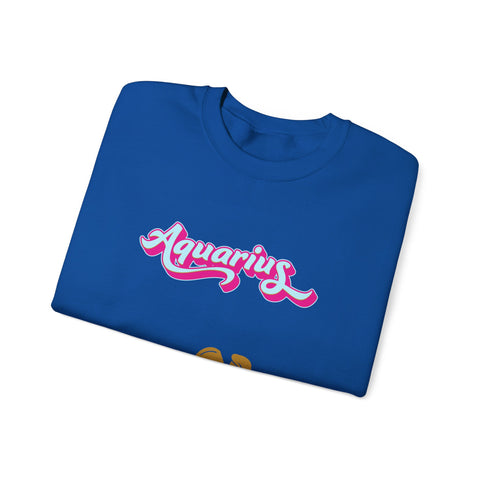 'Aquarius' Zodiac Unisex Crewneck Sweatshirt