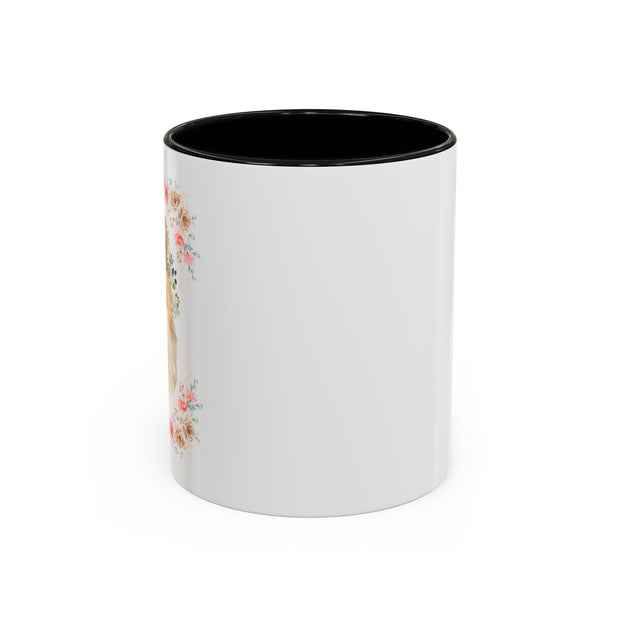 Geeky Goddess Pomeranian Accent Coffee Mug