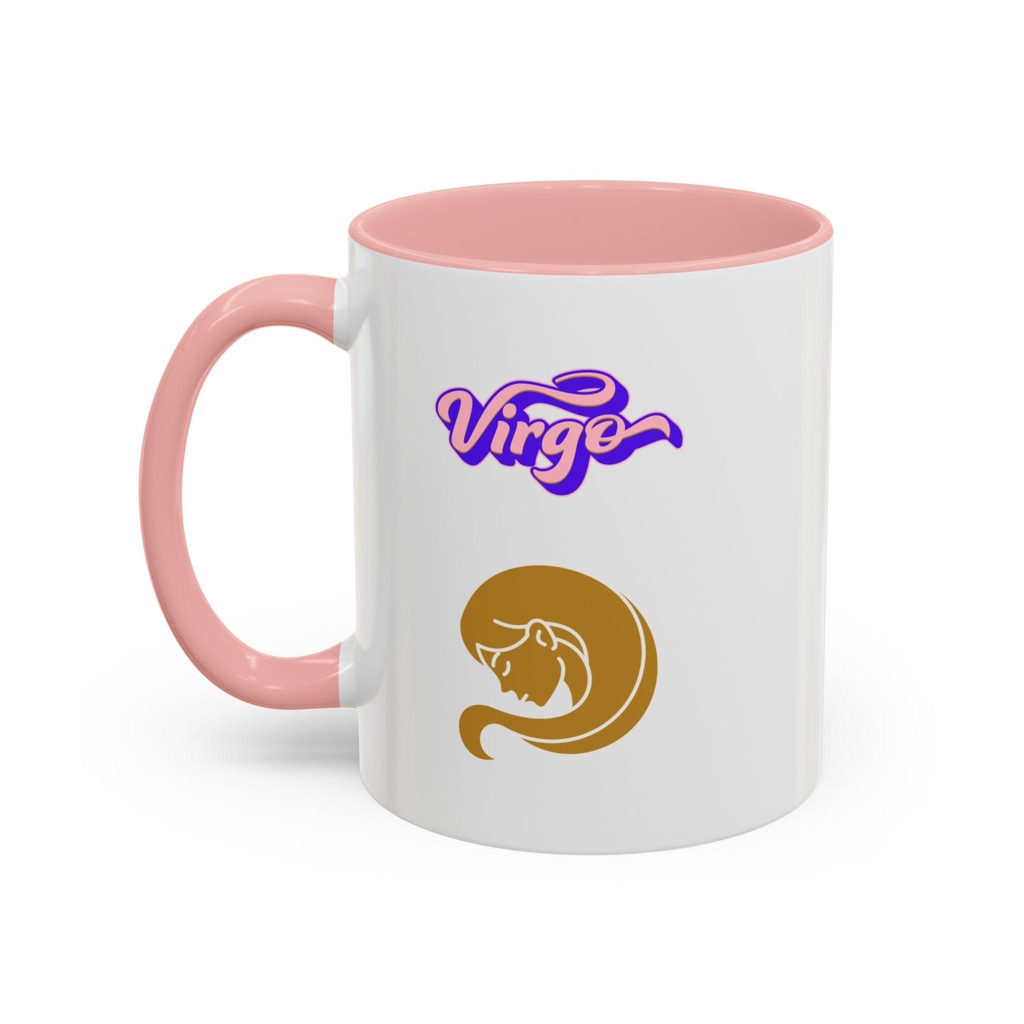 'Virgo' Zodiac Accent Coffee Mug