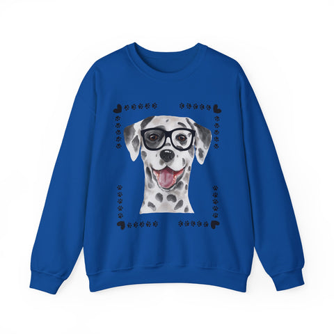 Geeky Good Dalmatian Unisex Crewneck Sweatshirt