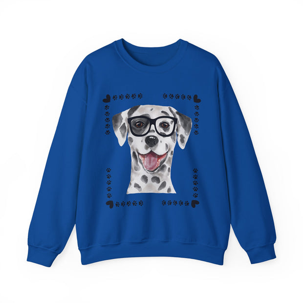 Geeky Good Dalmatian Unisex Crewneck Sweatshirt