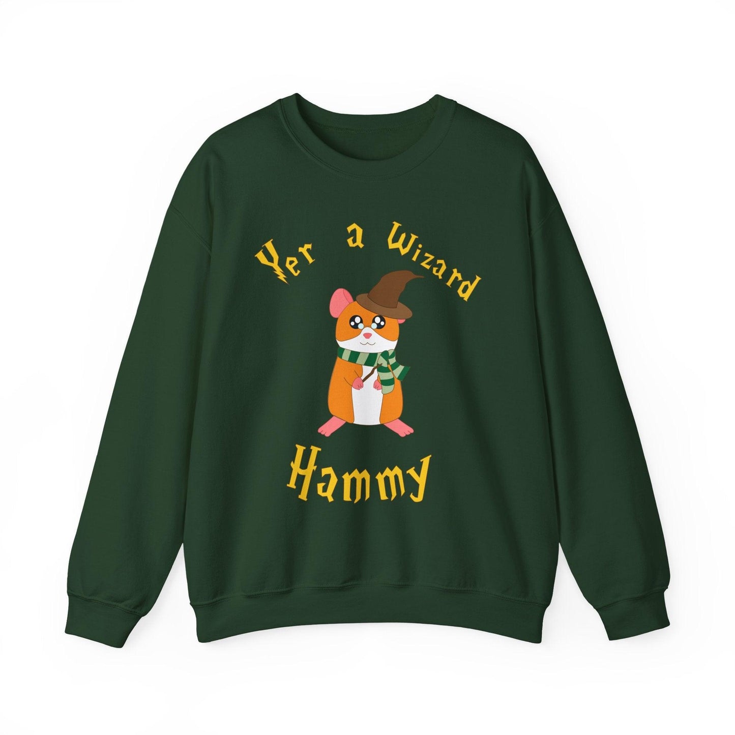 Hammy Wizard Hamster sweatshirt | Cute Wizard Hamster Crewneck