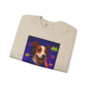 Gaming Jack Russell Controller sweatshirt | Retro Arcade Gamer Puppy Graphic