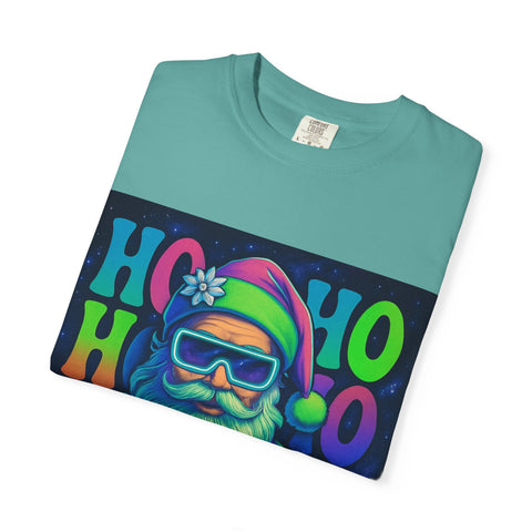 'Ho Ho Ho' Futuristic Santa Unisex  T-shirt